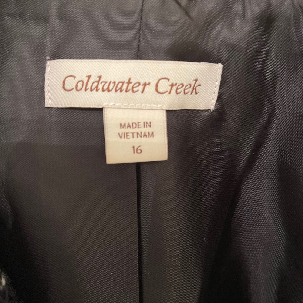 Coldwater creek blazer size 16 - Picture 5 of 6